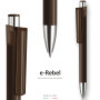 Ballpoint Pen e-Rebel Solid Brown