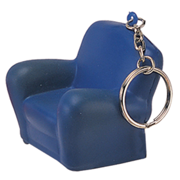 Anti-stress fauteuil stoel sleutelhanger