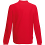 Premium Long Sleeve Polo (63-310-0) Red XXL