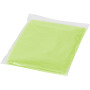 Ziva wegwerp regenponcho met opbergtasje - Lime