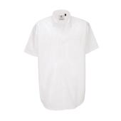 B&C Heritage Shortsleeve Men, White, 4XL
