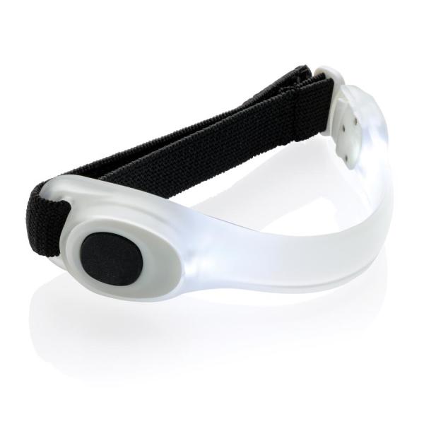 Veiligheids LED armband, wit