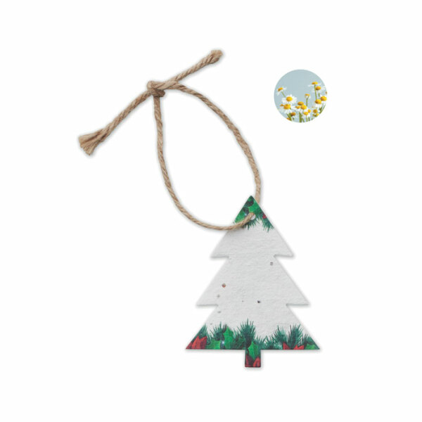 TREESEED - Seed paper Xmas ornament