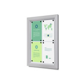 Outdoor Vergrendelbaar Notitiebord Slim