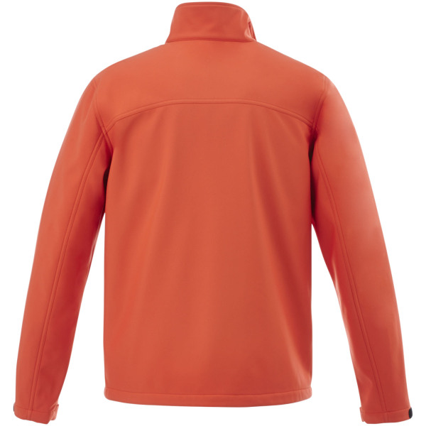 Maxson men's softshell jacket - Orange - XL