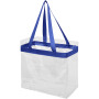 Hampton transparent tote bag 13L - Royal blue/Transparent clear