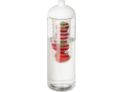 H2O Active® Vibe 850 ml drinkfles en infuser met koepeldeksel
