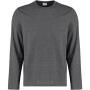 Long Sleeve Fashion Fit Superwash® 60°C T-Shirt, Dark Grey Marl, XS, Kustom Kit