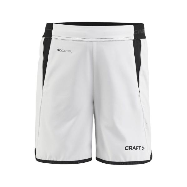 Pro Control Impact shorts jr white/black 158/164