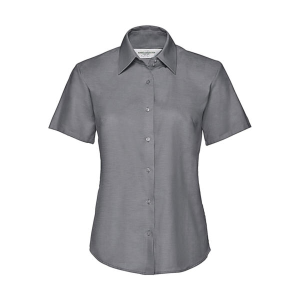 Ladies' Classic Oxford Shirt - Silver - 4XL (48)
