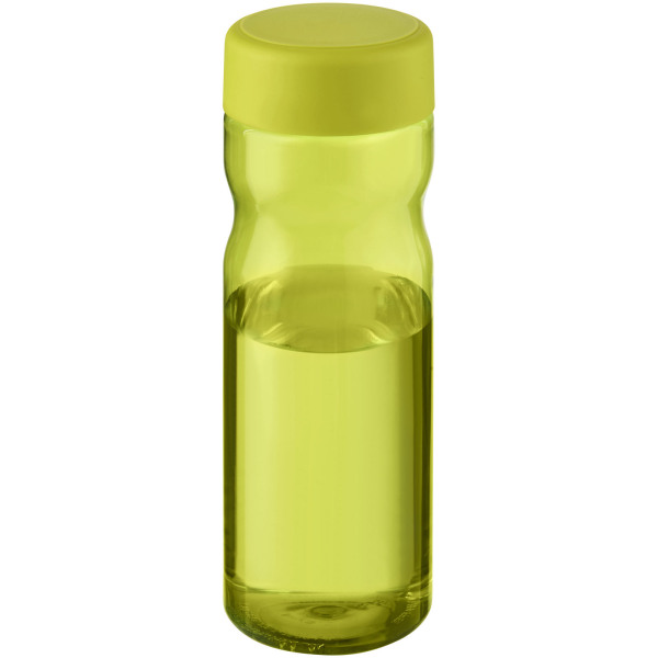H2O Active® Base 650 ml screw cap water bottle - Lime/Lime