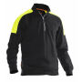 5401 Halfzip sweatshirt zwa/hivis g xs