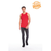 L&S Tanktop cot/elast for him