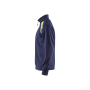 Sweatshirt bi-colour met halve rits Sweatshirt bi-colour met halve rits