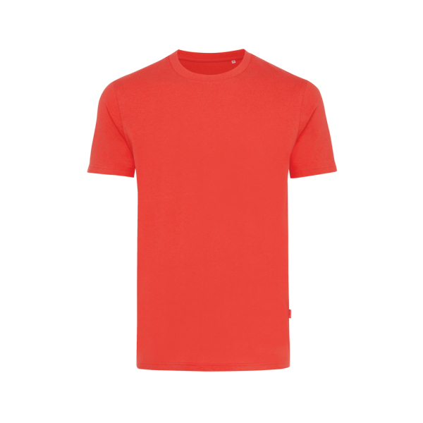 Iqoniq Bryce gerecycled katoen t-shirt, luscious red (S)