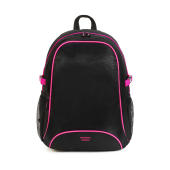 Osaka Basic Backpack - Black/Red - One Size