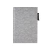 Deluxe A5 jersey notitieboek, grijs