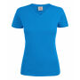 Printer Heavy V Lady t-shirt Oceanblue XXL
