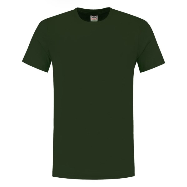 T-shirt Fitted 101004 Bottlegreen XS