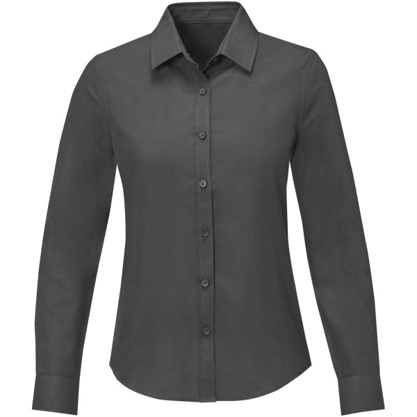 Pollux long sleeve women's shirt - Storm grey - XS