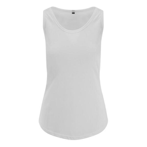 AWDis Ladies Tri-Blend Vest, Solid White, L, Just Ts
