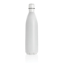 Unikleur vacuum roestvrijstalen fles 1L, wit