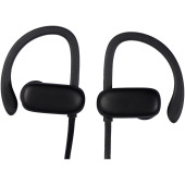 Brilliant Bluetooth® -hörlurar med upplyst logotyp - Svart