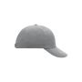 MB6111 6 Panel Raver Cap - light-grey - one size