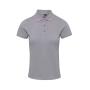 Ladies Coolchecker® Plus Piqué Polo Shirt, Silver, L, Premier