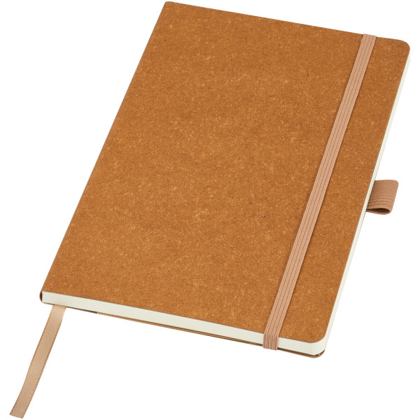 Kilau recycled leather notebook - Natural