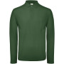 ID.001 Men's long-sleeve polo shirt Bottle Green 3XL