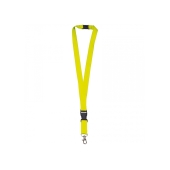 Keycord polyester - Fluor yellow