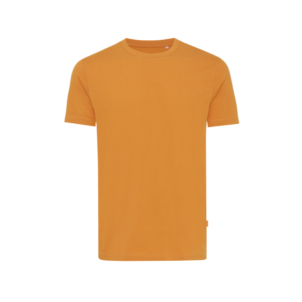 Iqoniq Bryce gerecycled katoen t-shirt, sundial oranje (S)
