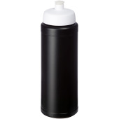 Baseline® Plus 750 ml flaska med sportlock - Svart/Vit
