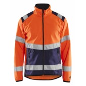 High Vis Oranje/Marineblauw