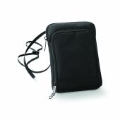 BagBase Travel Wallet, Black, ONE, Bagbase
