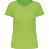 Dames-t-shirt BIO150 ronde hals Lime 3XL
