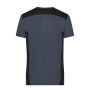 Men`s Workwear T-Shirt - STRONG - - carbon/black - 6XL
