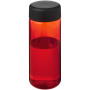 H2O Active® Octave Tritan™ 600 ml sportfles met schroefdop - Rood/Zwart