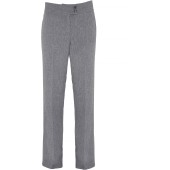 Ladies' straight leg "Iris" trouser Heather grey 16 UK