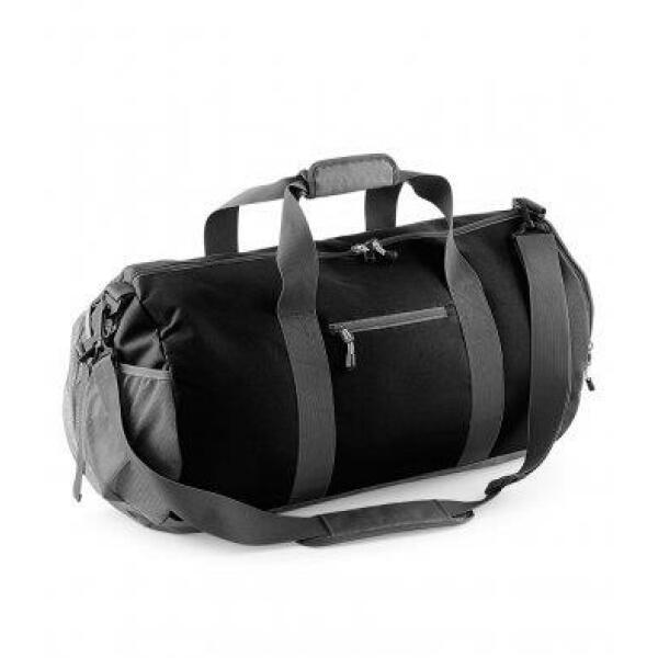 BagBase Athleisure Kit Bag, Black, ONE, Bagbase