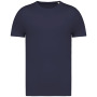 Afgewassen uniseks T-shirt korte mouwen Washed Navy Blue XS