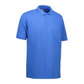 PRO Wear polo shirt | pocket - Azur, XL