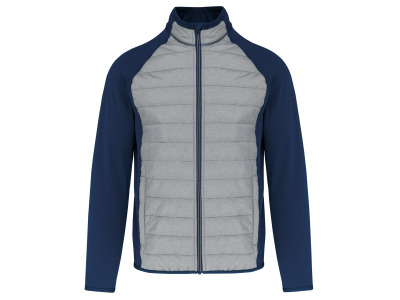 Dual-fabric sports jacket