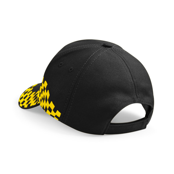 Grand Prix Cap Black / Yellow One Size