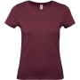 #E150 Ladies' T-shirt Burgundy XXL