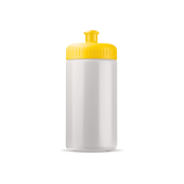 Sport bottle classic 500ml - White / Yellow