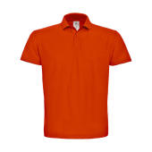 ID.001 Piqué Polo Shirt - Orange - S