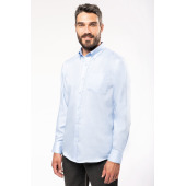 Heren non-iron overhemd lange mouwen White 3XL