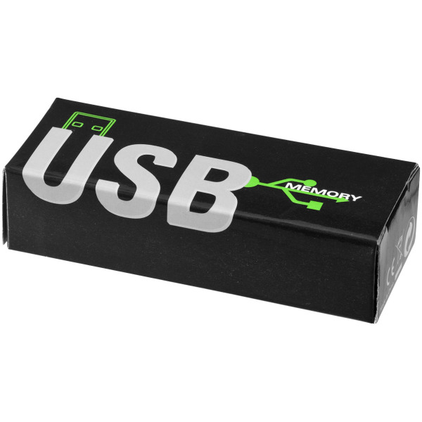 Rotate-translucent USB 2GB - Oranje